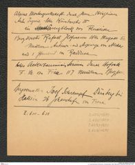 k.k. naturhistorisches Hofmuseum, Intendanzakten 1885-1896 (Hauer), Aktenzahl Z.628/1890, Seite 1